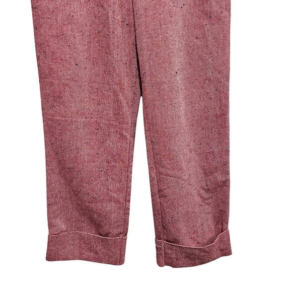Free People Selina Tweed Trouser Wide Leg Pants Size 4 - Picture 5 of 11